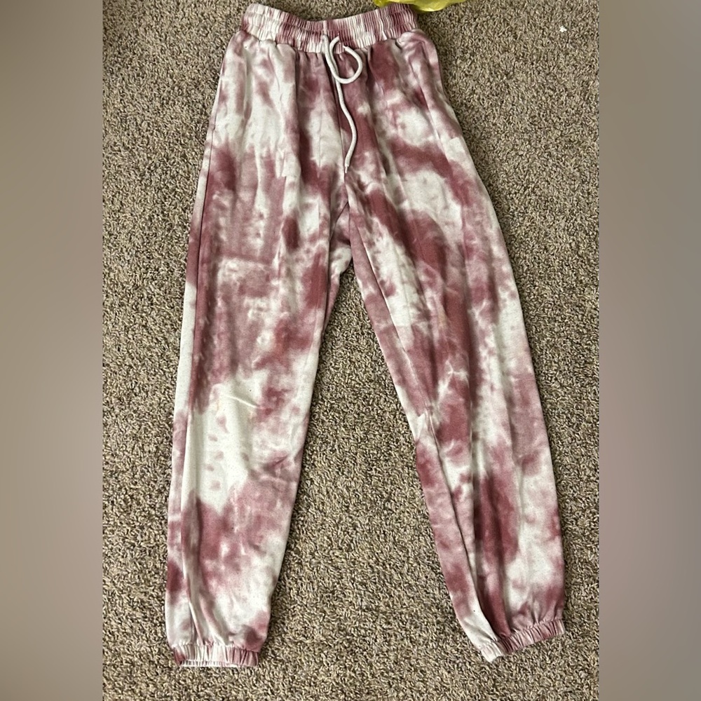 SHEIN tie dye sweatpants size XS